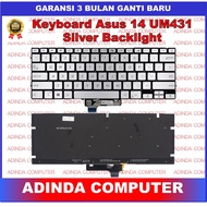 Asus Zenbook 14 UM431 Silver Backlight Keyboard