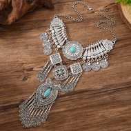 Vintage Exaggerated Ethnic Necklace