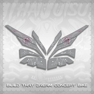 MIO i 125 M3 DECALS (2FAST 2FURIOUS DESIGN)STICKER DECALS BY THAIJUTSU
