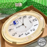 [100% Original] ORIENT Wall Clock QUARTZ OT010 Yellow Jam Dinding OT 010 Melody