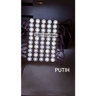 MATA LED 5 ROUND EYES WHITE / WHITE 12volt 5630