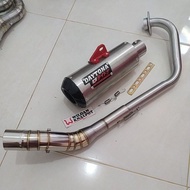 Exhaust Daytona for Raider 150 fi Raider 150 carb