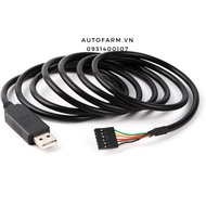 Usb to RS232 chipset cable FTDI-FT232 1.8 meters