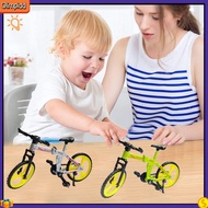 olimpidd|  Educational Bicycle Toy Bmx Bike Model Mini Foldable Downhill Mountain Bike Model with Rotary Wheels Educational Toy for Boys and Girls Desktop Decoration Gift Southeast