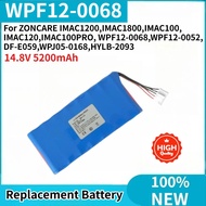 100% New WPF12-0068 High Quality ECG Battery 14.8V 5200mAh for ZONCARE IMAC100,IMAC120,IMAC1200,IMAC