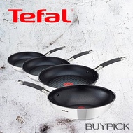 Tefal Illico Frying Pan And Wok, Stainless Steel Induction Frying Pan