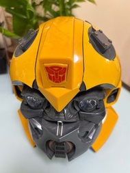 Bumblebee 黃色變形金光 錢甖 money save box（頭模型）可發出聲音，藍色亮眼