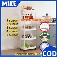 MIKE Corner Shelf Square Shelf Plastic Shelf Bubu Shelf Multipurpose Stacking Shelf Shoe Shelf Plate