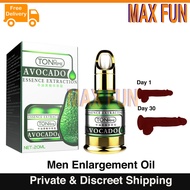 Avocado Essence Penis Oil For Men Enlargement Increase Size Bigger Longer for Male Men - Minyak Lela