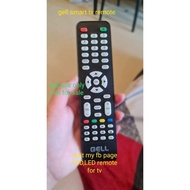 gell smart TV remote 100% that works on your TV