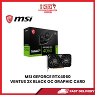 MSI GEFORCE RTX4060 VENTUS 2X BLACK OC GRAPHIC CARD