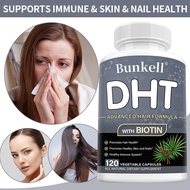Bunkell DHT Supplement - Contains Biotin - Hair, Nails, Skin, Immune Support Supplement