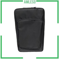 [Amleso] Cajon Box Drum Musical with Carrying Grip Percussion Bag Heavy Duty Drum Storage Bag for Ou
