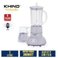 KHIND BLENDER 1.0L / 1.2L WITH DRY MILL (BL1220/BL1012/BL320T) | BLENDER KERING