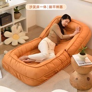 [New Product]Lazy Sofa, Sleeping and Lying Human Kennel, Home Bedroom Tatami Sofa, Foldable Single and Double Sofa Bed HMCT