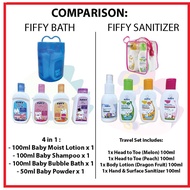 hooded towel☒△Fiffy Anakku Pureen Johnson's Baby Set Toiletries Travel Pack Mandian Bayi