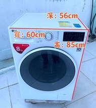 洗衣機🔥特惠中...$1799  LG 洗衣機 WF-1208C4W 8KG 1200轉 二手電器