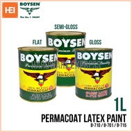 ◹ ◰ ◪ BOYSEN Latex Paint 1L  (Flat White / Semi-Gloss White / Gloss White)