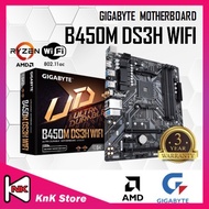 Gigabyte B450M DS3H WIFI B450 AM4 DDR4 Motherboard + AMD RYZEN 3 / RYZEN 5 / RYZEN 7 / RYZEN 9 CPU C