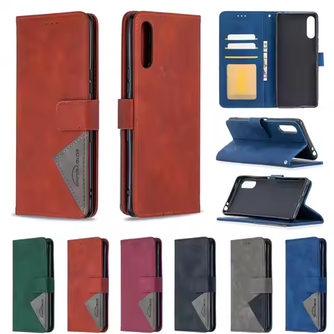 Magnetic Flip Leather Wallet Case For Sony Xperia 1 VI Xperia 10 VI Xperia 10 III Xperia 1 III Xperi