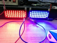 ไฟฉุกเฉิน 18H 12V 42LED สีแดงและน้ำเงิน 2PCS