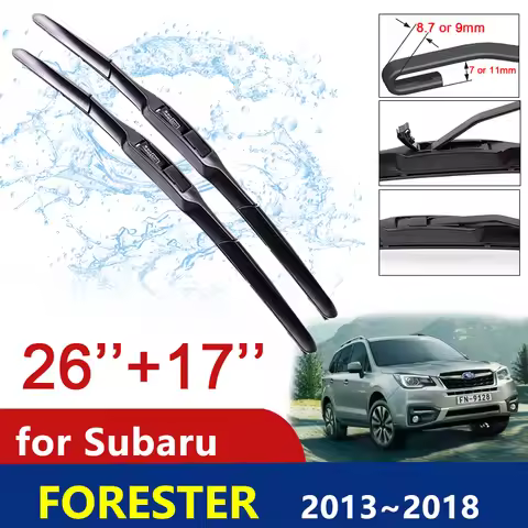 Car Wiper Blade Windscreen for Subaru Forester 2013 2014 2015 2016 2017 2018 SJ Front Windshield Wip