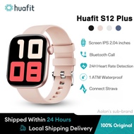 【NEW】Aolon Huafit S12 Plus นาฬิกา ผู้ชาย โทรได้ นาฬิกาวัดหัวใจ นาฬิกานับก้าว  smart watch กันน้ำ สมา