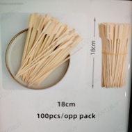 100pcs Teppo Gushi Bamboo stock Skewer oden burger satay bbq fruit stick