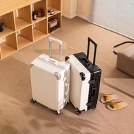 [Strictly Selected] Luggage Zipper Luggage Luggage Small Aluminum Frame Trolley Lu