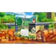 (全新) Switch 蠟筆小新: 我與博士的暑假＆ 蠟筆小新: 煤炭鎮的小白 2合1套裝 限定版座枱 萬年曆 月曆 2026