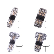 5Pcs Wire Cable Snap In D2 T1 T2 H1 H2 Connector Quick Terminal Connections Joiners Auto Plug