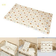 （High discounts）royalking.sg Cartoon Print Infant Sleep Mattress Pad Travel Cot Cushion Mat for Small Babies