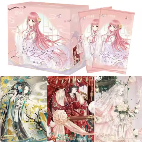 KAYOU Genuine Miracle Nikki Cards Change Star Wonderful Thoughts Pack Rare BP Dream Love Card Anime 
