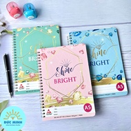 XO Shine Bright A5 / B5 Genius Phuc Thinh Premium Spring Book - 120 page notebook - 200 pages - 052 