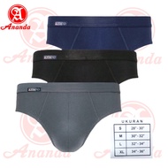 Gt Man 708 Mini Spandex - 3 Pcs Multicolor M, L, Xl || Gt Man Spandex 708 Adult Men's Underwear, Pac