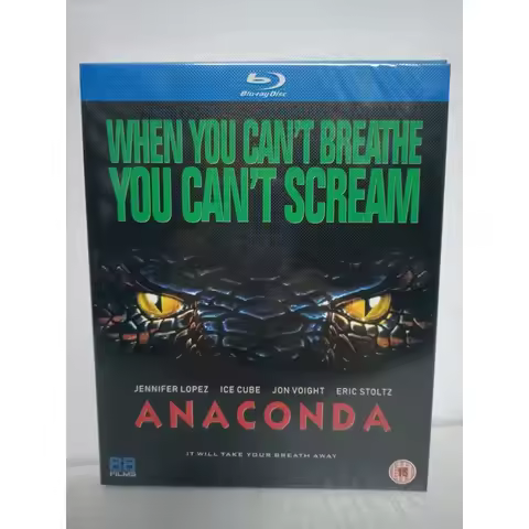 Blu-ray Disc Movie Anaconda Classic Horror Adventure Film High Definition Video