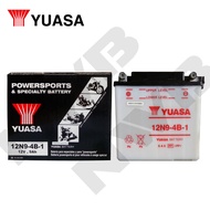 YUASA 12N9-4B-1 Motorcycle Battery (12V-9Ah) For Kawasaki Barako 175 Electric Made in Indonesia (Wit