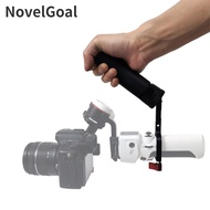 NovelGoal Sling Handle for ZHIYUN CRANE M3/M3S Smooth5/5s Handheld Gimbal Stabilizer Extension Arm Hand Grip with 1/4 Hole Cold Shoe Mount