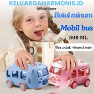 KH 500ml Bus Car-Shaped Drinking Bottle Car-Character Water Bottle/ 500ml Bus-Patterned Children's D