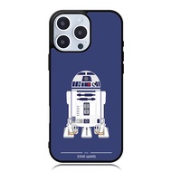 iphone Case 16 15 14 13 12 11 X XR Xs 8 7 6 5 Plus Pro Max SE Softcase R2 D2 Droid Robot Starwars