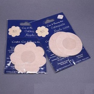 Nipple Pad Bra Tape Bh Tempel Tanpa Tali Penutup Pelindung Sticker Stiker Lem Plester Perekat Tutup 