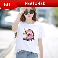 baju wanita murah t shirt viral lengan panjang T-Shirt Lengan Pendek 2020 Pelajar Perempuan Musim Panas Baru T-Girl Segar Kecil Versi Korea Longgar Semua Baju Kemeja Wanita