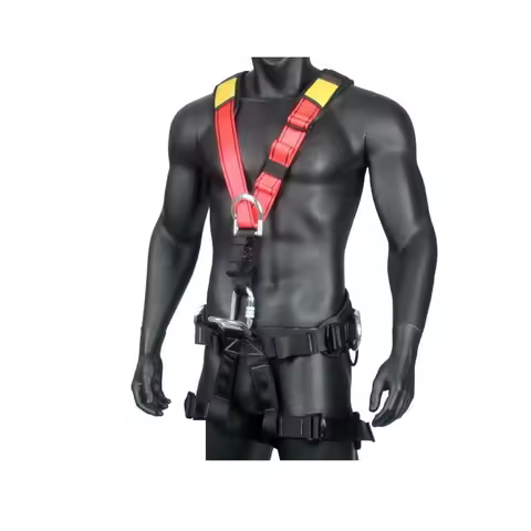 Full-body 5-point Safety Harness Hiking Harness Outdoor Sports Supplies Camping Accessory Safety Har
