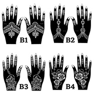 Sticker inai / Sticker Henna / Henna Stencil / Mehndi Stencil NEW DESIGN