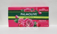 Palmolive Naturals Rose Bloom (Pinkish & Glow) Soap 115g 3 Bar VALUE PACK