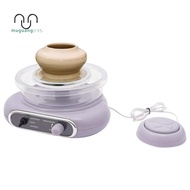 .Pottery Wheel Machine Pottery Machine with Foot Pedal Adjustable Speed Pottery Machine US Plug