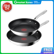 Tefal | กระทะสแตนเลส ชุด 2 ใบ (24 cm + 28 cm)