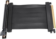 PCI E 4.0 X16 Extender Riser Cable, PCI Express Gen4 GPU Extension Cable 90 Degree Adapter, 100Mm Hi