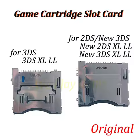 1/5/10PCS Replacement for 2DS/3DS/3DS XL LL Game Cartridge Slot Card Socket Reader for Nintendo New 