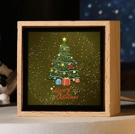 HODOQIAM Wooden Night Light,Warm Light,Dusk to Dawn, Bright Nightlight On/Off, for Adults Kids Room 